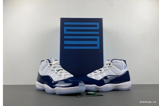Jordan 11 High  378037-124 378037-123 Retro Navy Midnight 0429